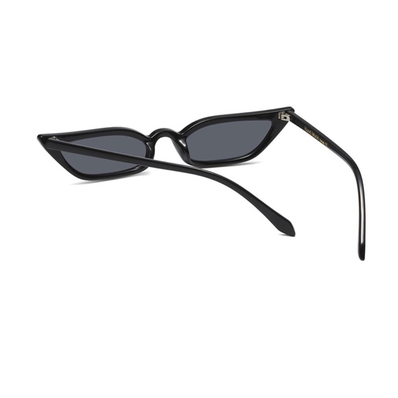 black cat eye sunglasses - Picture 5 of 6